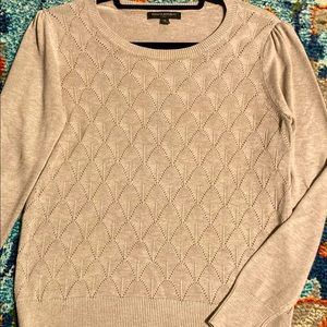Banana Republic Tan crewneck sweater Sz Sm